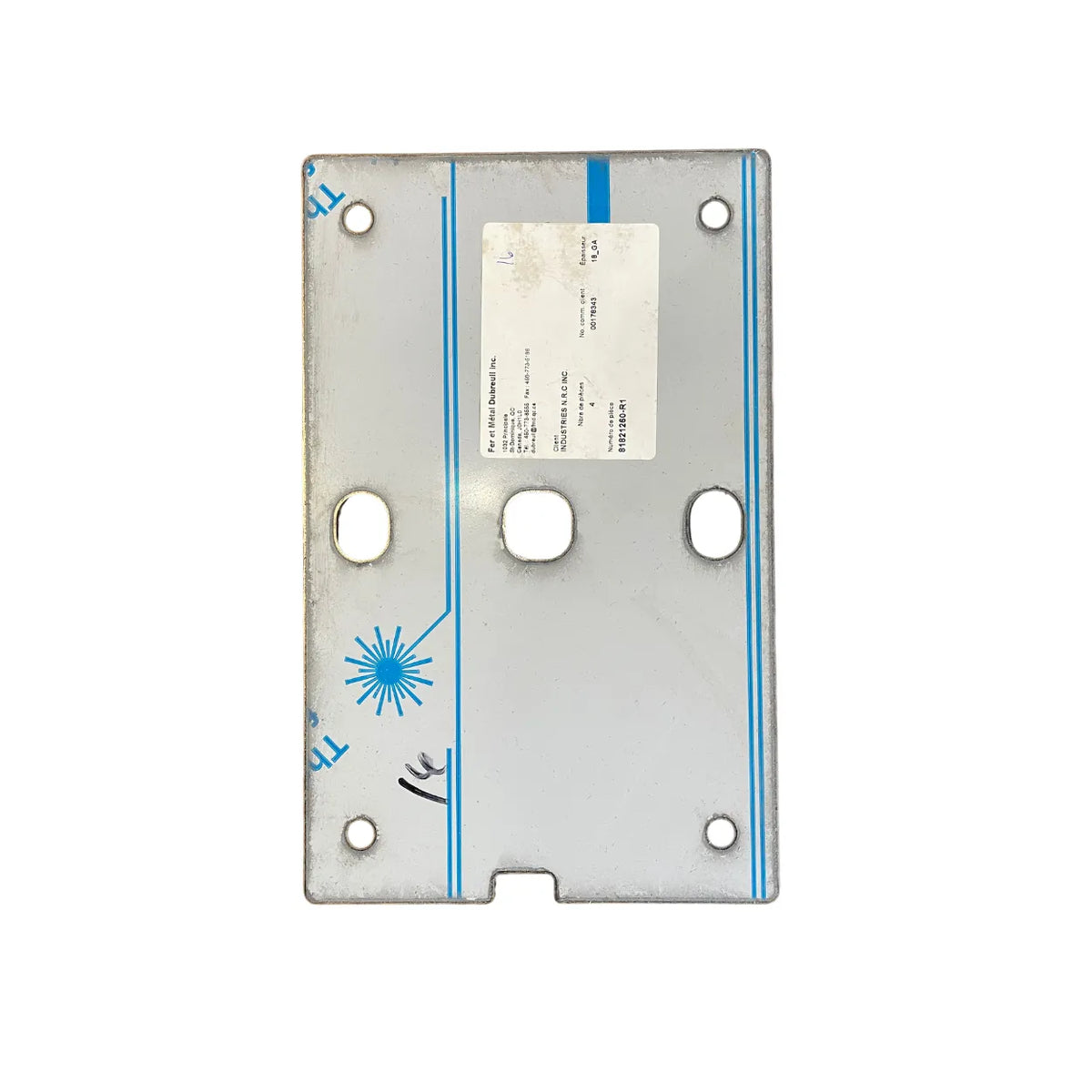 NRC Outrigger Rear Cap Stainless Steel Trim (image 1)