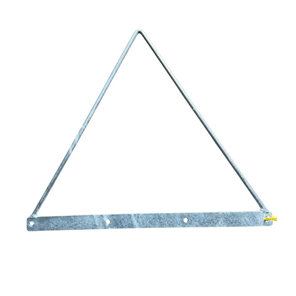 NRC part 8215006 triangle mudflap mounting bracket, alternate view