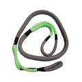 3/4" all-grip green synthetic rope sling used for rigging and lifting