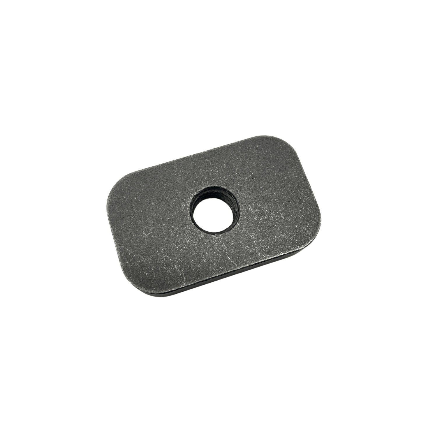 wear pad anchor for securing wear pads to axle-lift on car carrier tow trucks