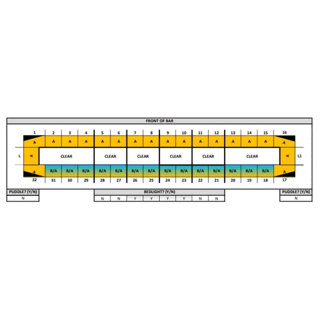 80" Allegiant MAX [AMBER/BLUE] W/4 Bedlights