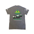 battelini trucking t-shirt - graphite heather
