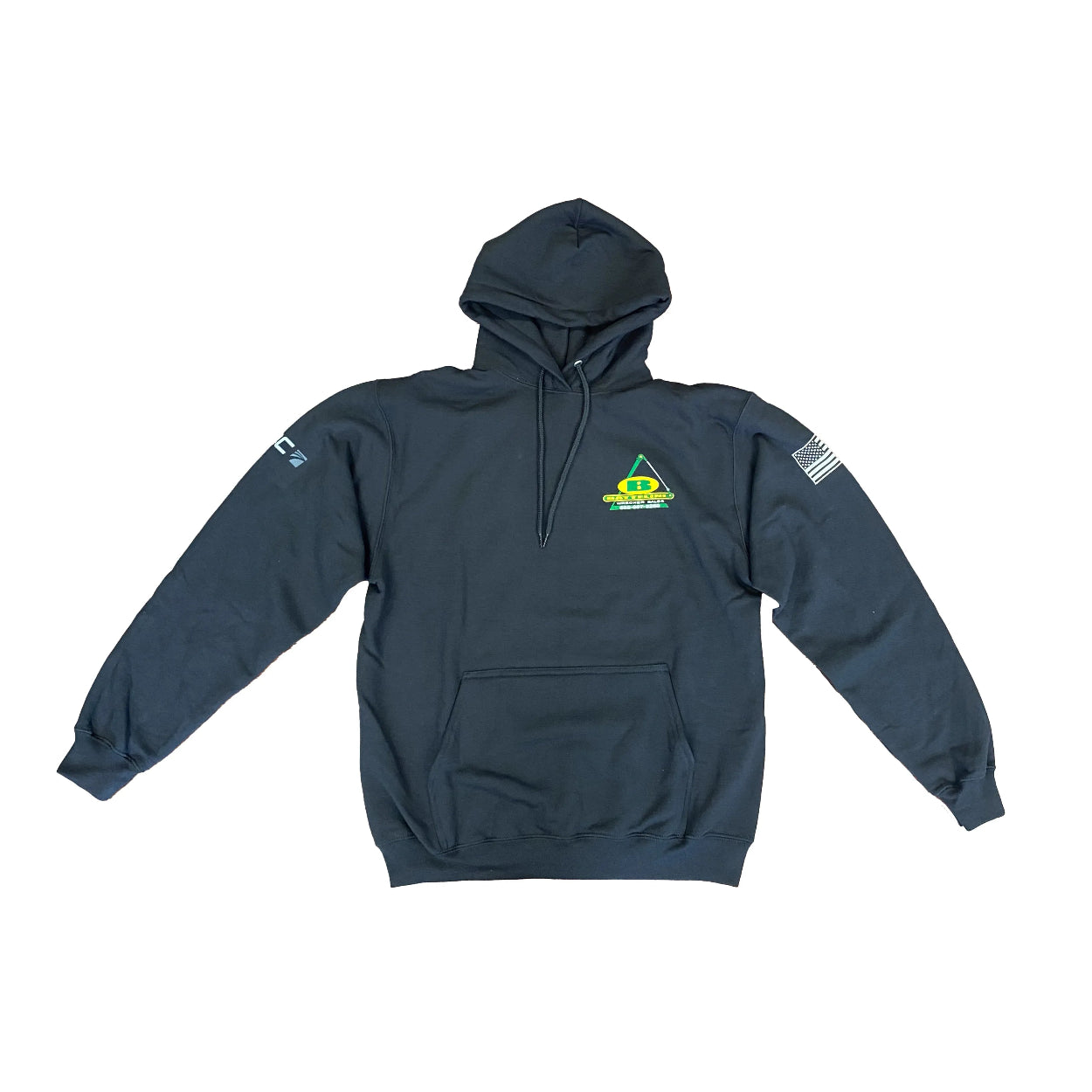 Black Battelini Trucking Hooded Sweatshirt