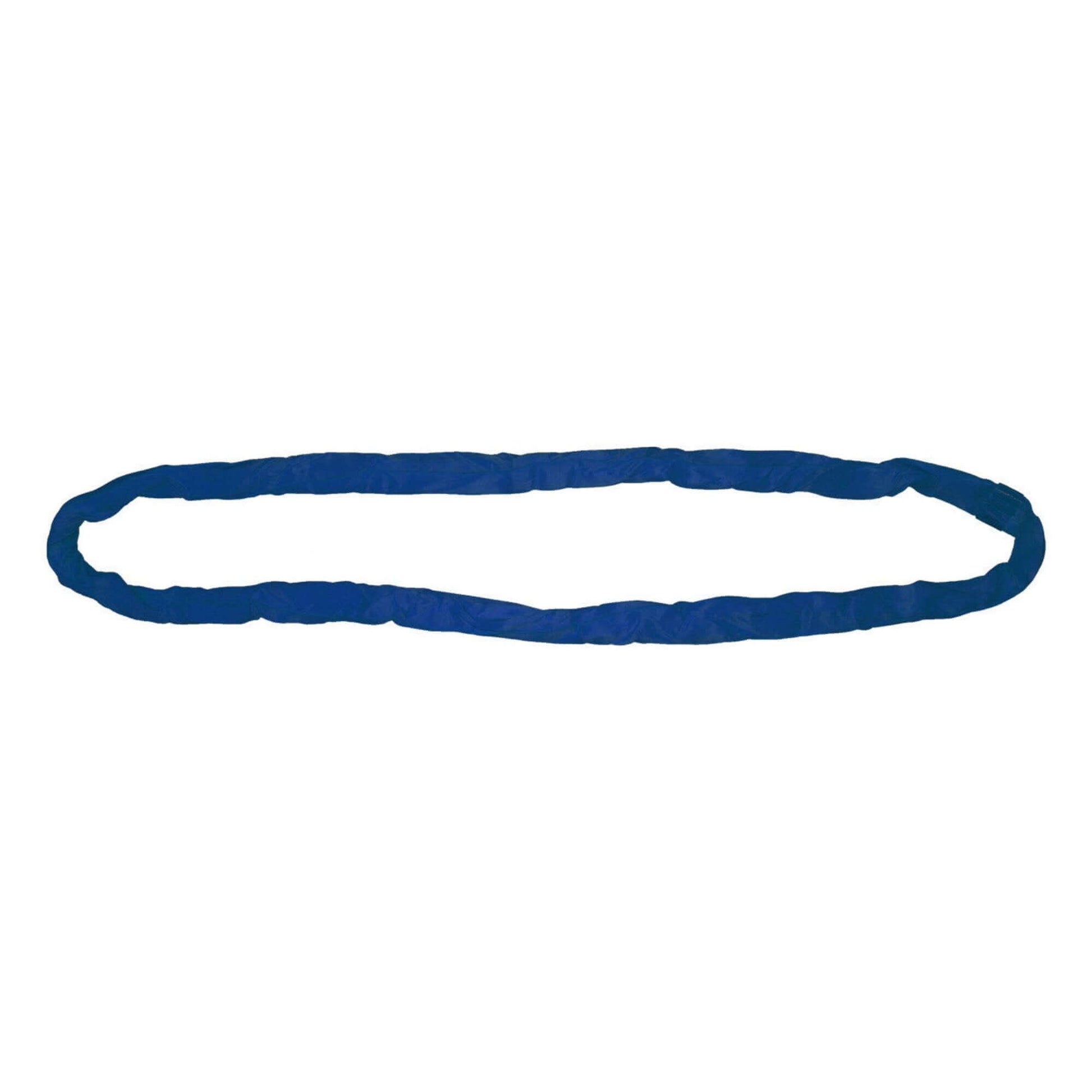 blue round sling - endless loop sling - rigging