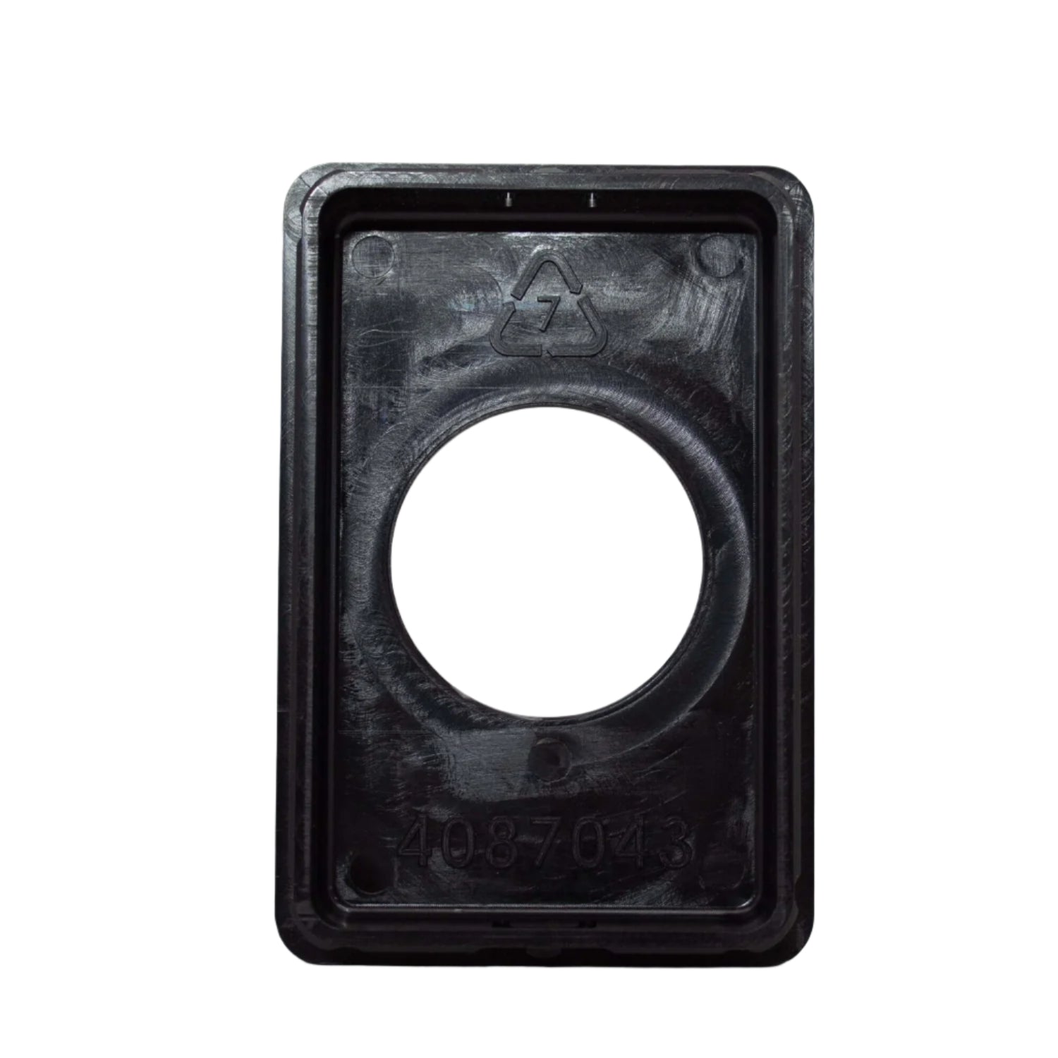 Bumper End Cap Replacement with 2-Inch Light Hole for NRC Wrecker, Durable Black Finish