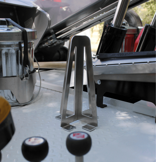 18" deck mounted cone holder 