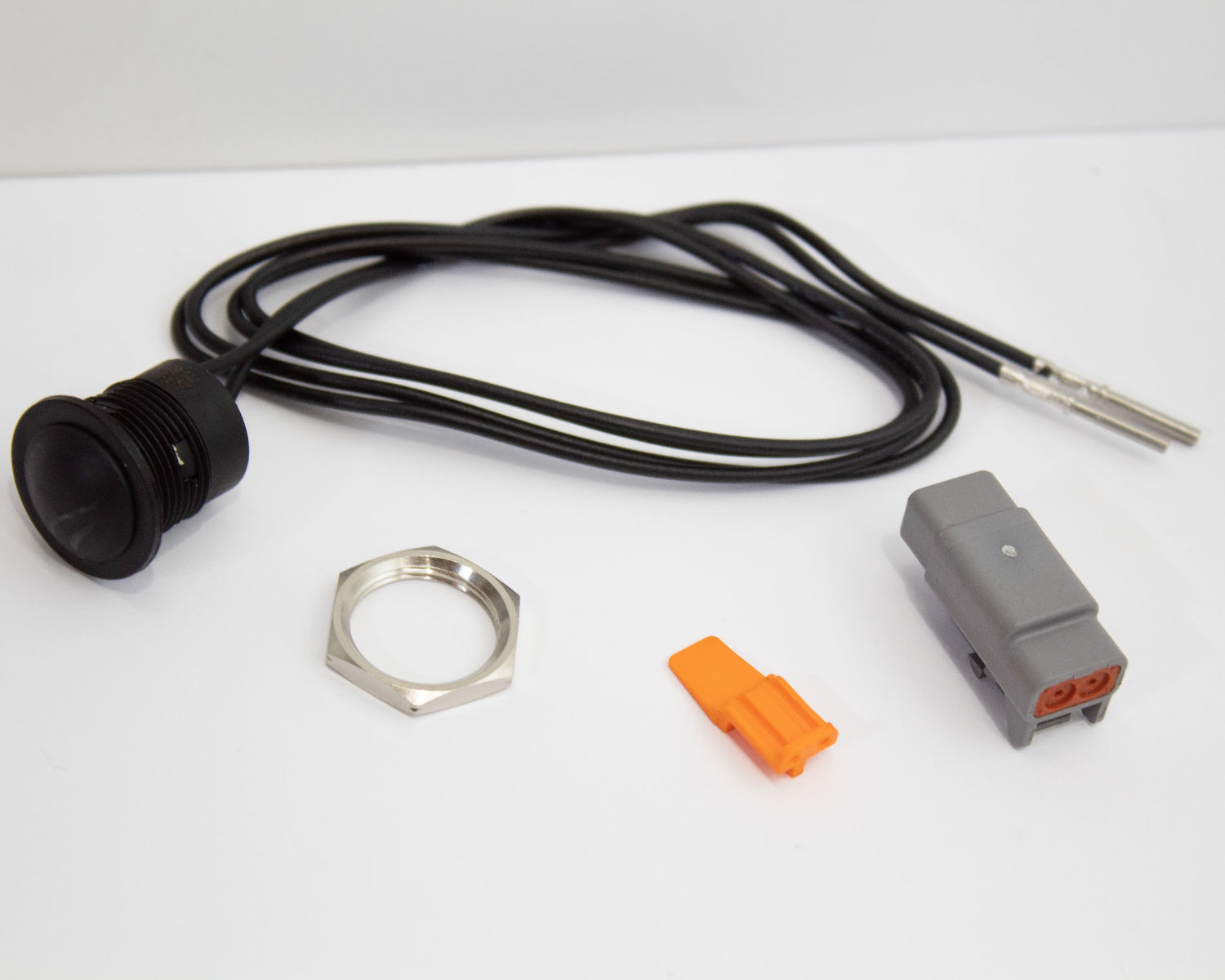 door switch assembly for composite doors on a NRC wrecker body