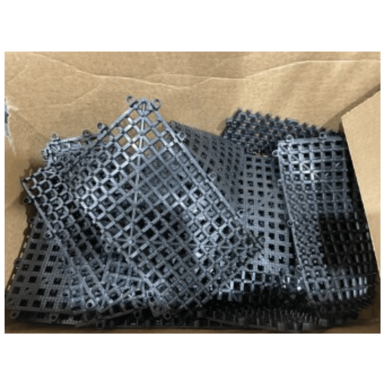 extra and oddly cut pieces of dri-dek slip-resistant surfaces