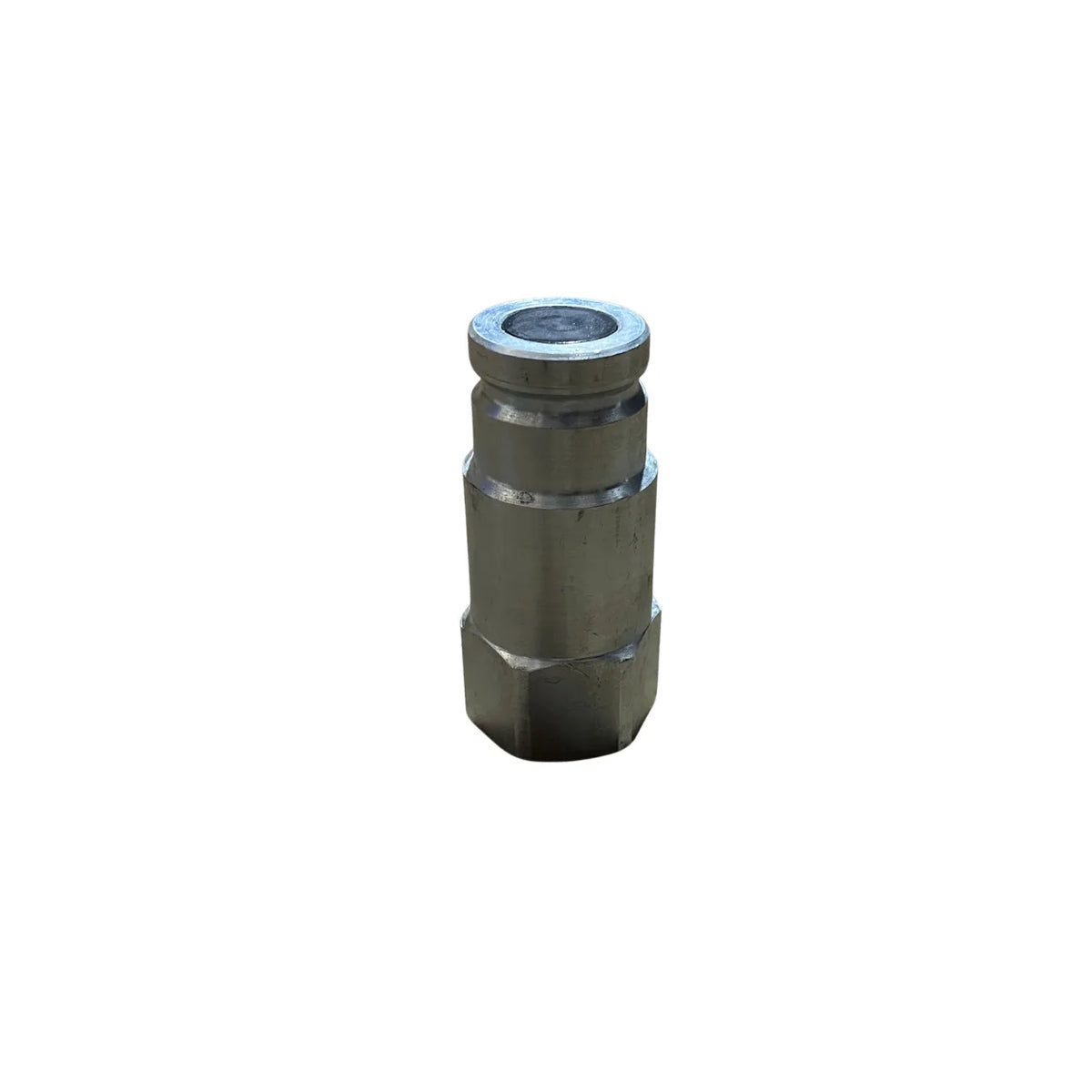 Parker FF-752-12FP flat face hydraulic nipple with 3/4-14 NPSF female port