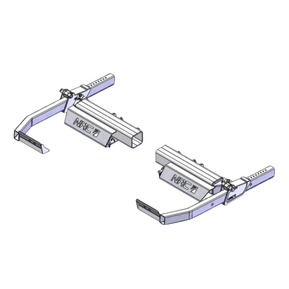galvanized 4x4 wheel lift system for 30-40TB NRC car carrier rollbacks