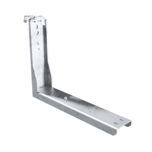 18-1/2'' Galvanized Quick Mount bracket for toolboxes. Durable steel construction with a galvanized finish for corrosion resistance and easy installation.