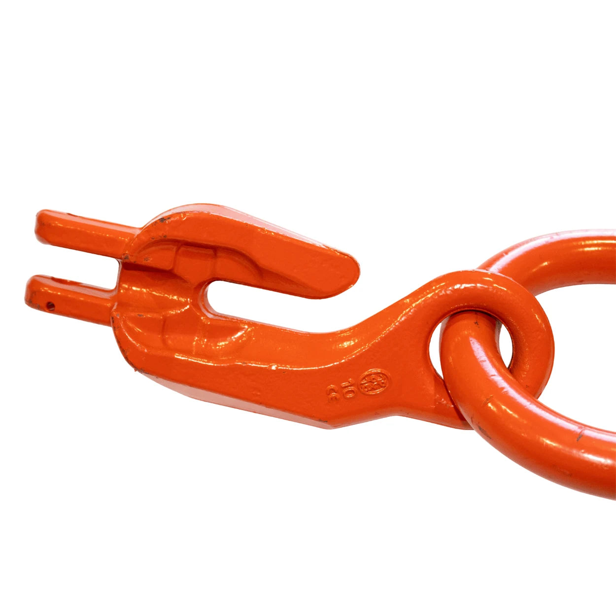 close up of Grade 100 Master Link with Shortening Hooks #G10-137-12 - B/A Products Co.