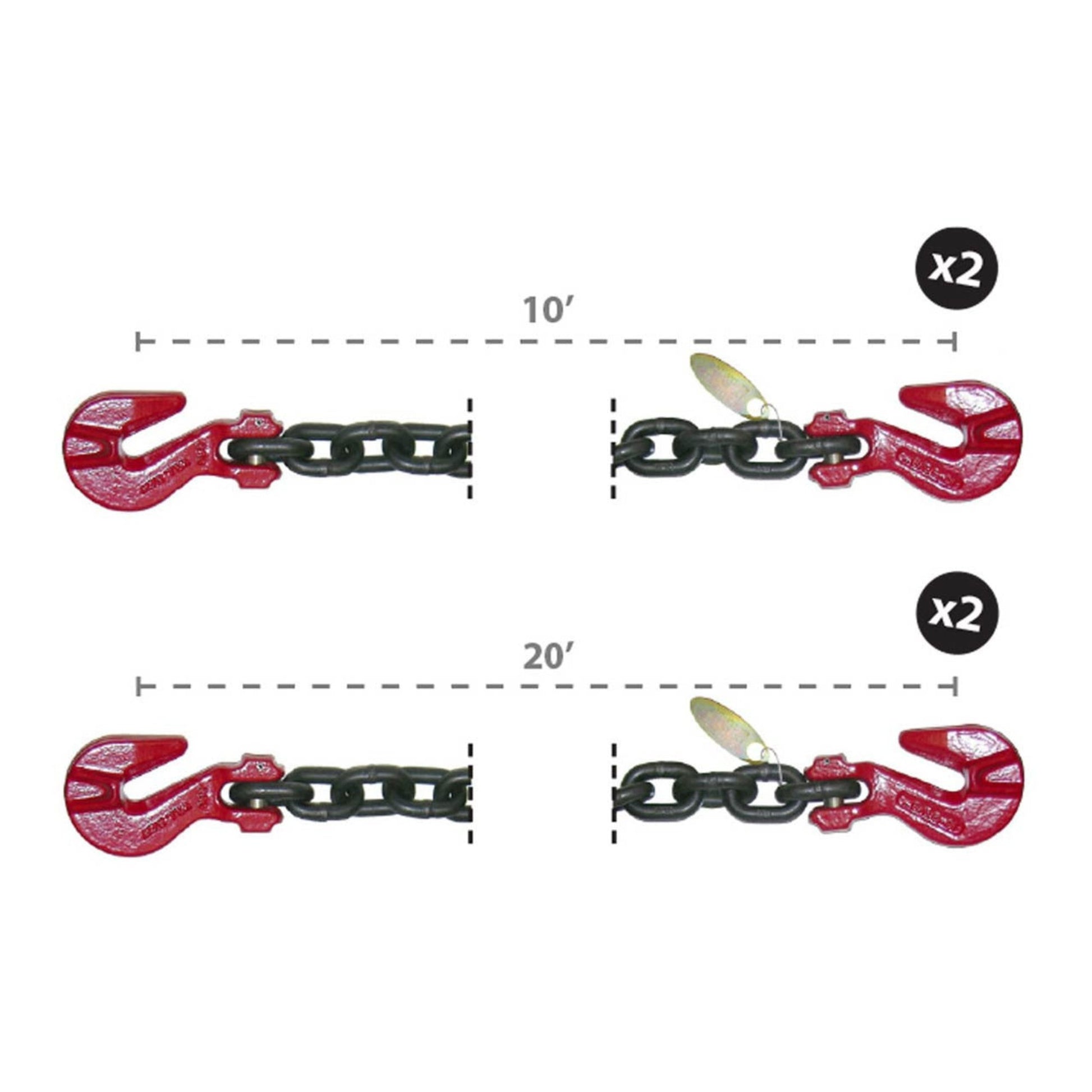 Grade 80 chain kit - chain assemblies - b/a products