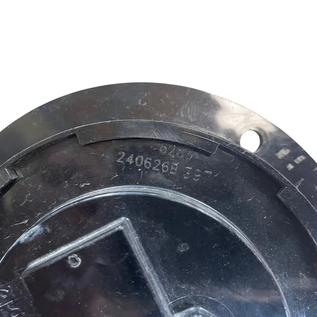 Close-up of molded date code 240626B on back of Grote 62091 LED back-up light housing