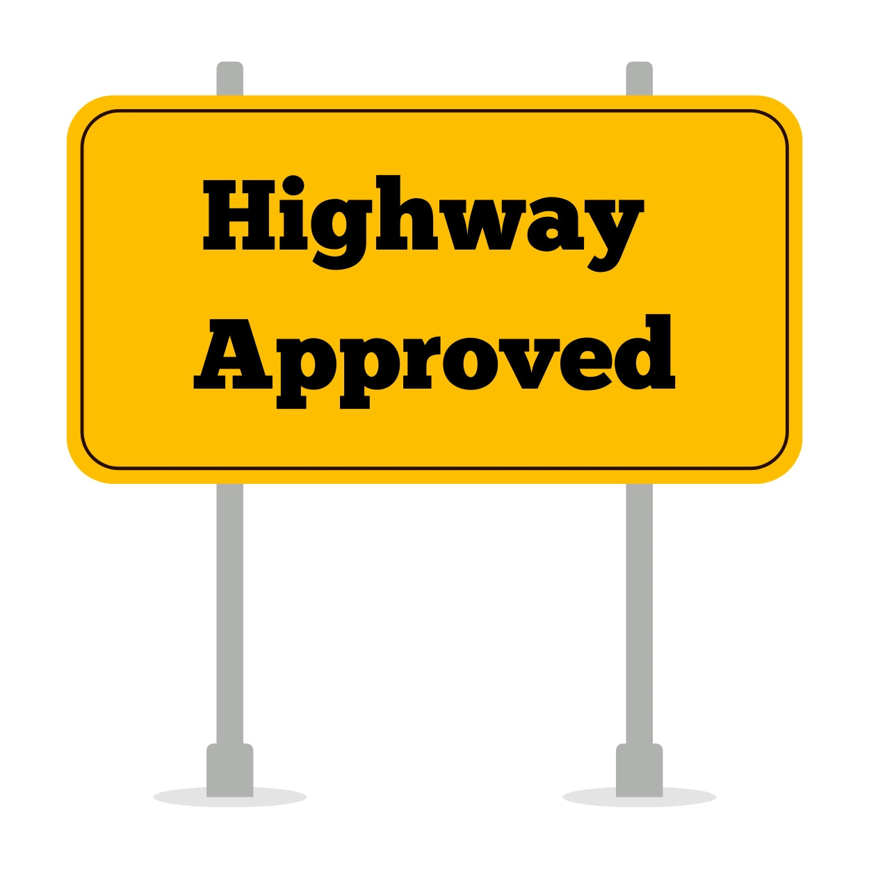 Highway Approved - the only dollies that are highway rated