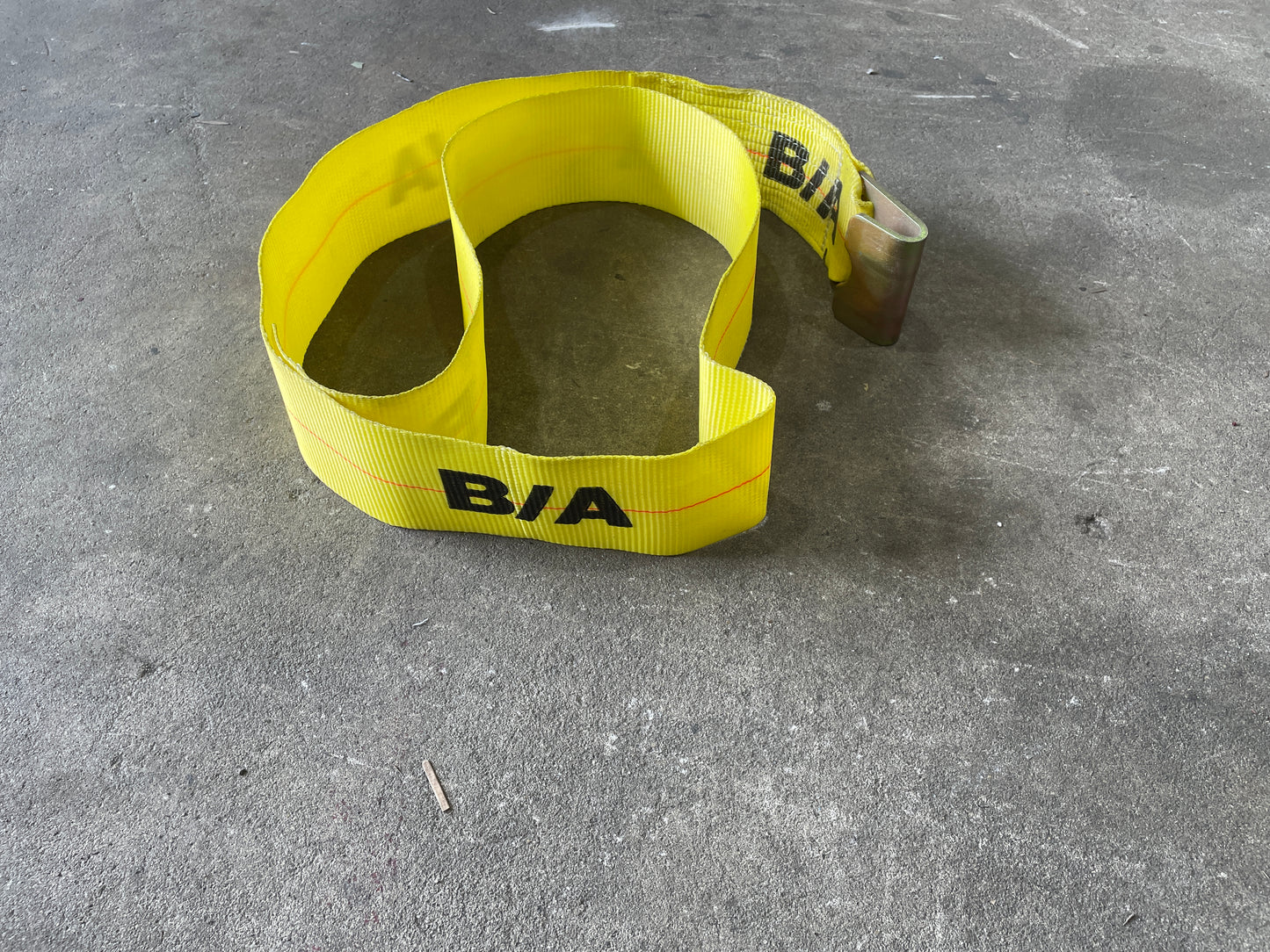 4" x 80" Strap with Flat Hook for Cargo Control