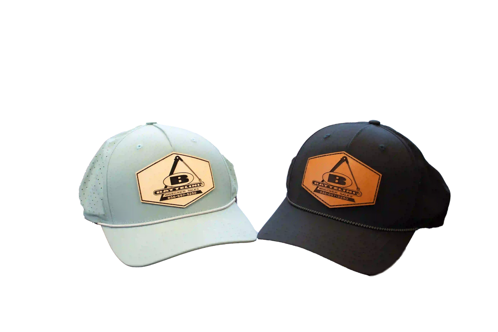 Battelini Performance Rope Cap w/ Logo Leather Patch