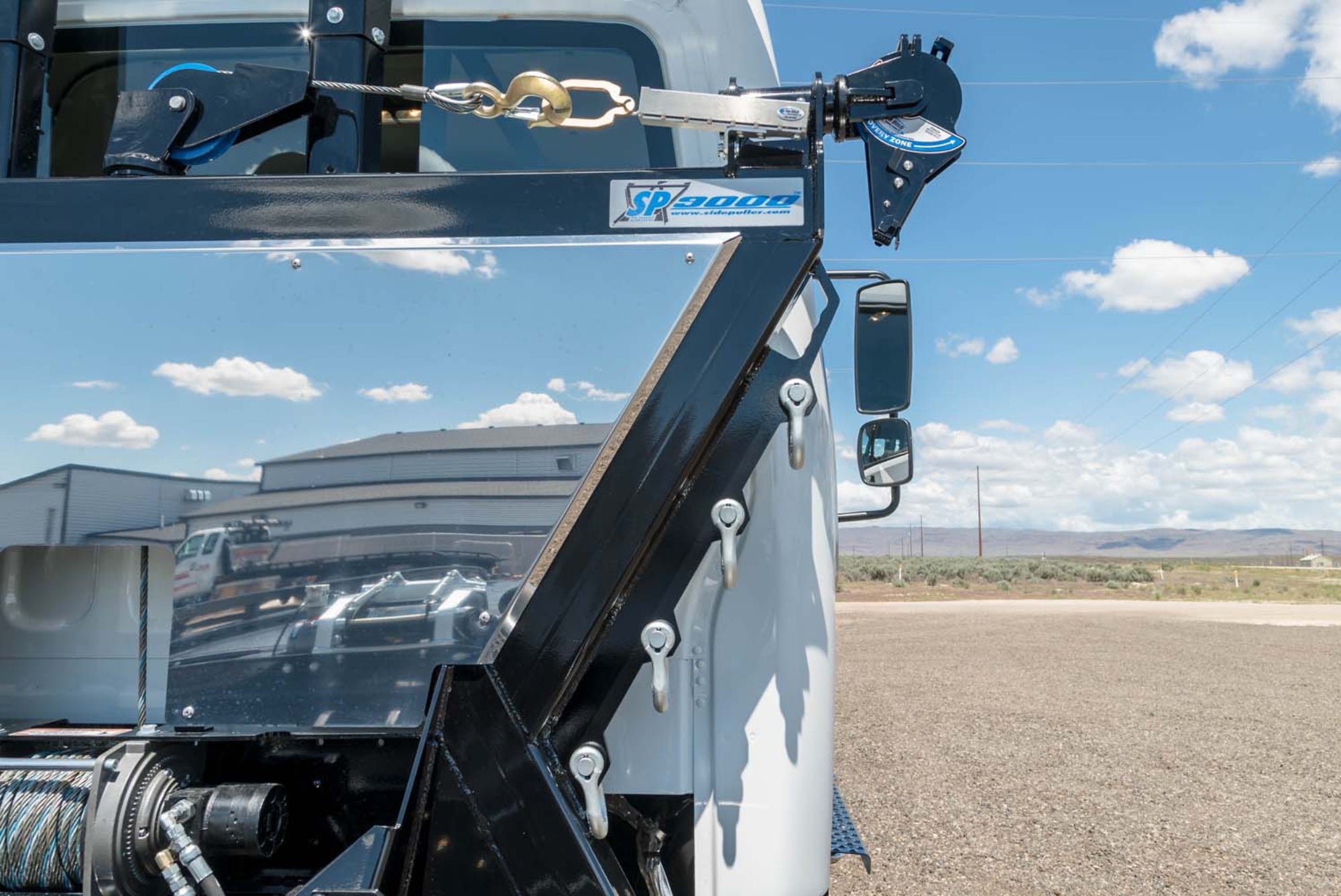 in the ditch sidepuller series sp9000 with stainless panel  dress up kit