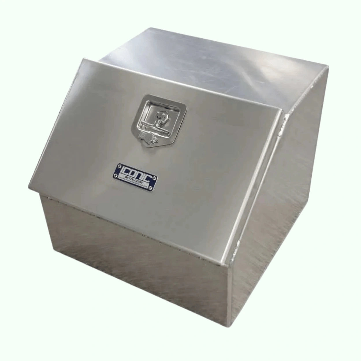 iconic meta gear smooth aluminum boot box for semi-trucks
