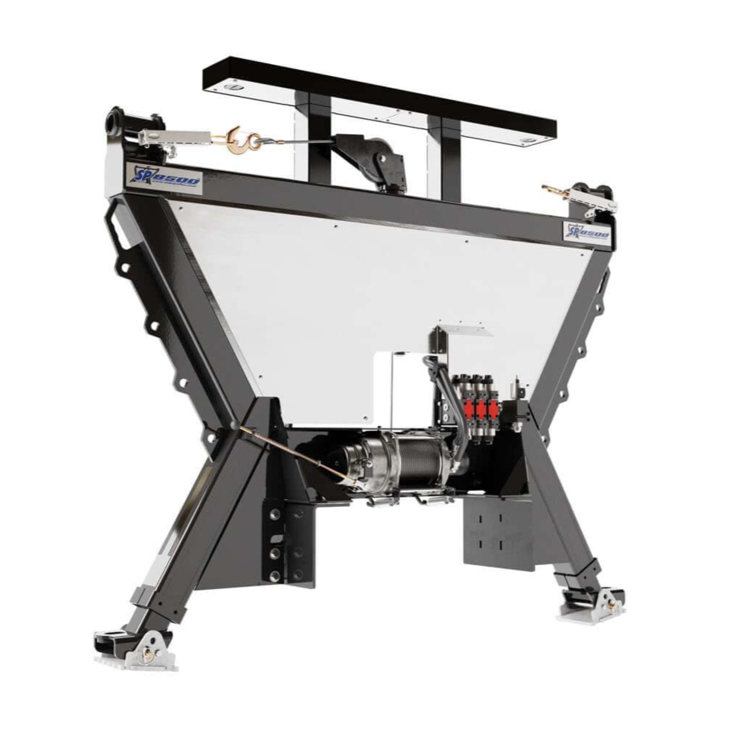 sp8500 series sidepuller with integrated controls and stainless dress up kit