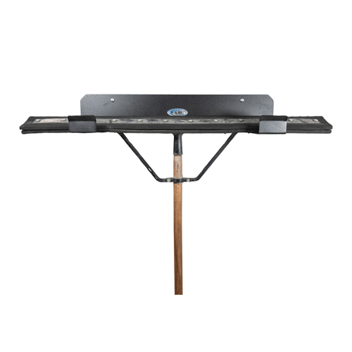 in the ditch aluminum broom holder