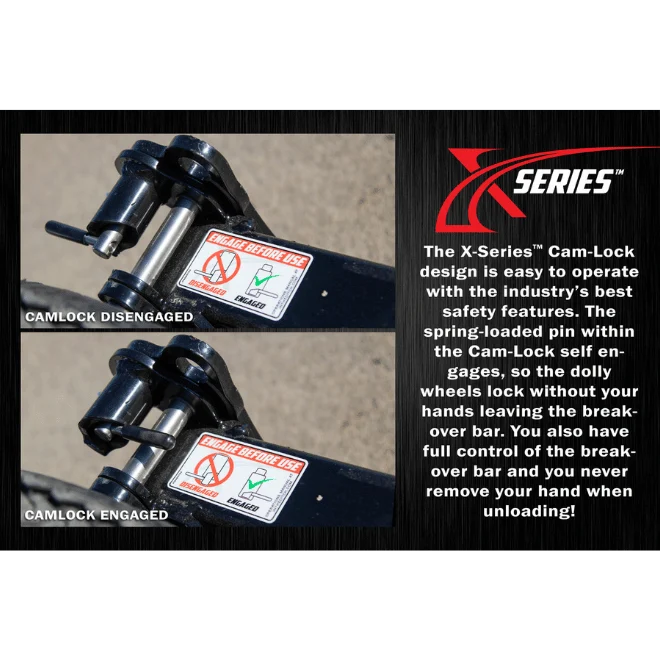The X-Series Dollies have the most ergonomic design on the market ITD2790-P