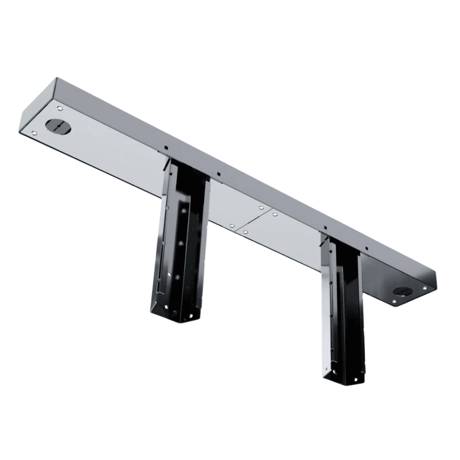 a view of the underside of the SP series lightbar pylon by in the ditch