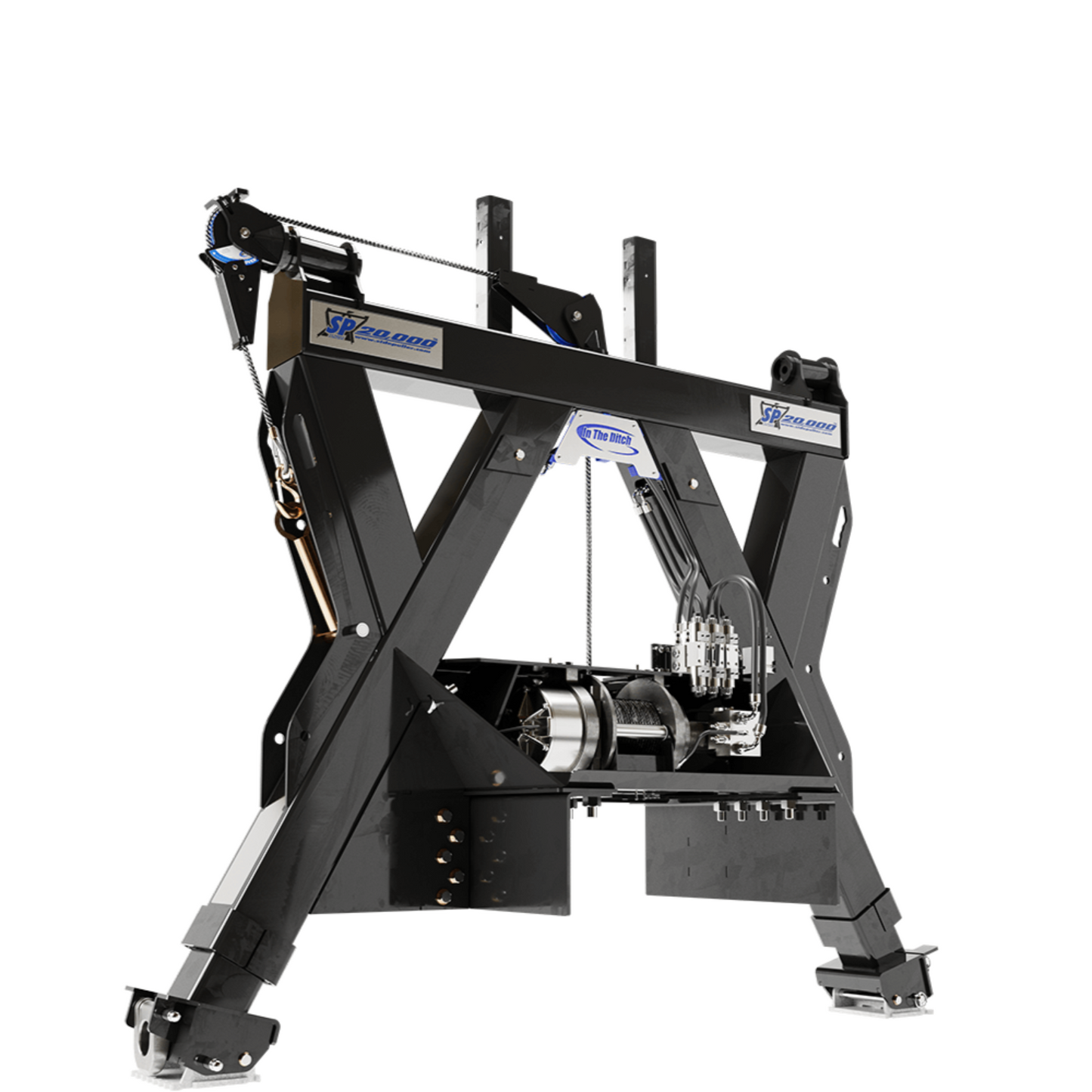 In the Ditch SP20000 Series Sidepuller with Integrated Controls