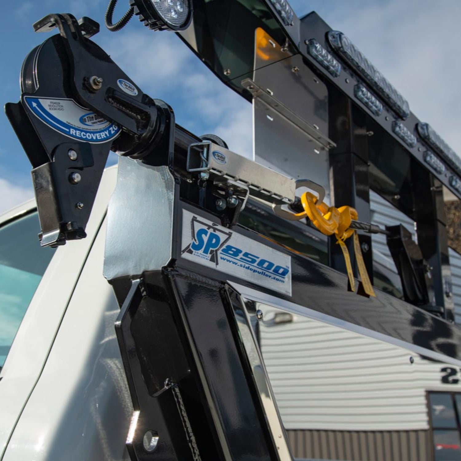 Close up of a In the Ditch Sidepuller model SP8500  