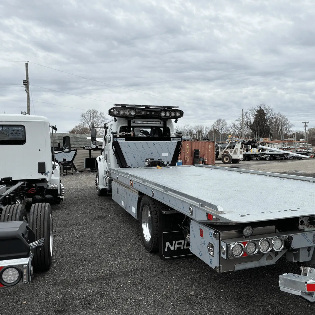 In the Ditch Sidepuller SP9000 Installed on an NRC carrier tow truck