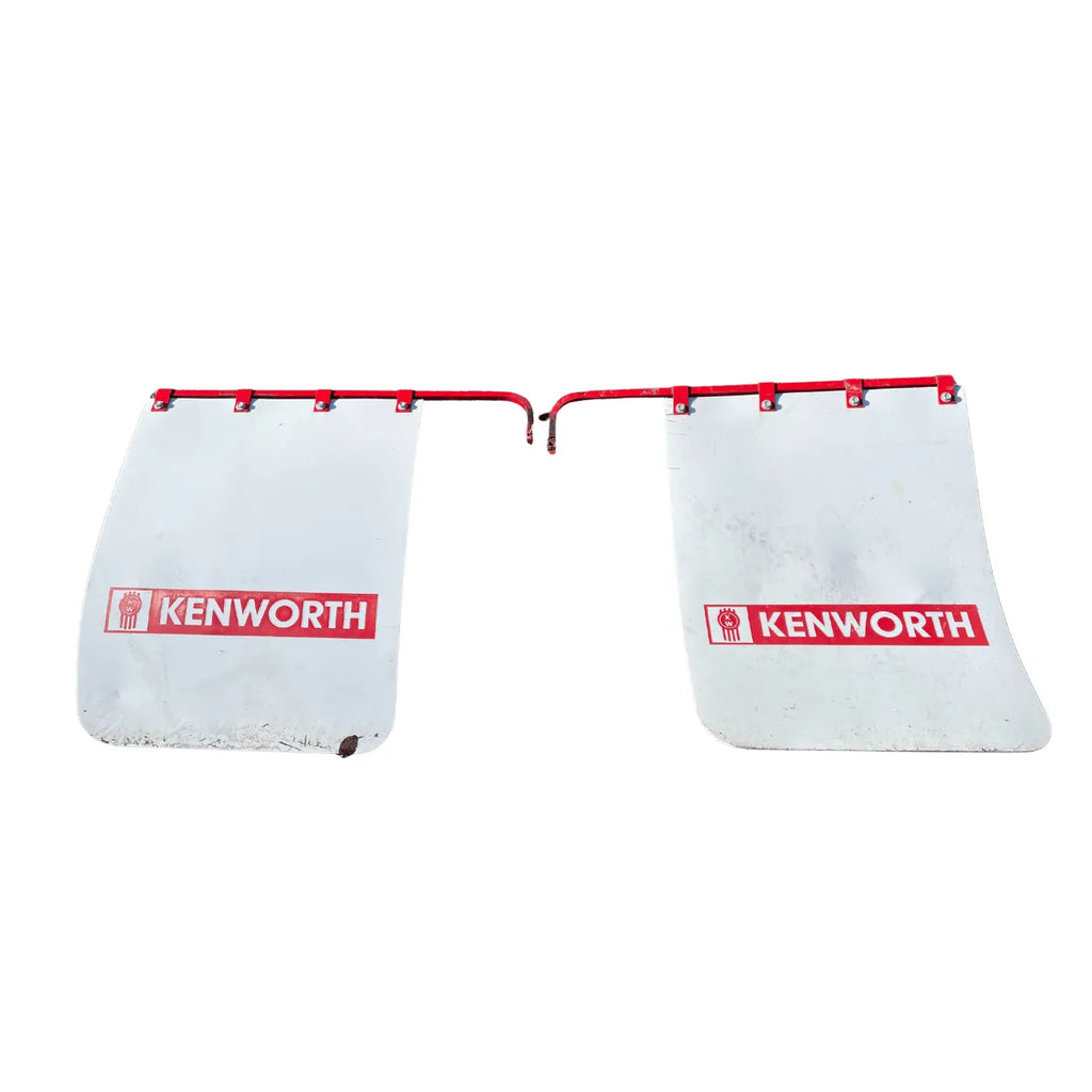 Kenworth Mudflaps with Temporary Brackets (Set) - Towing Supplies