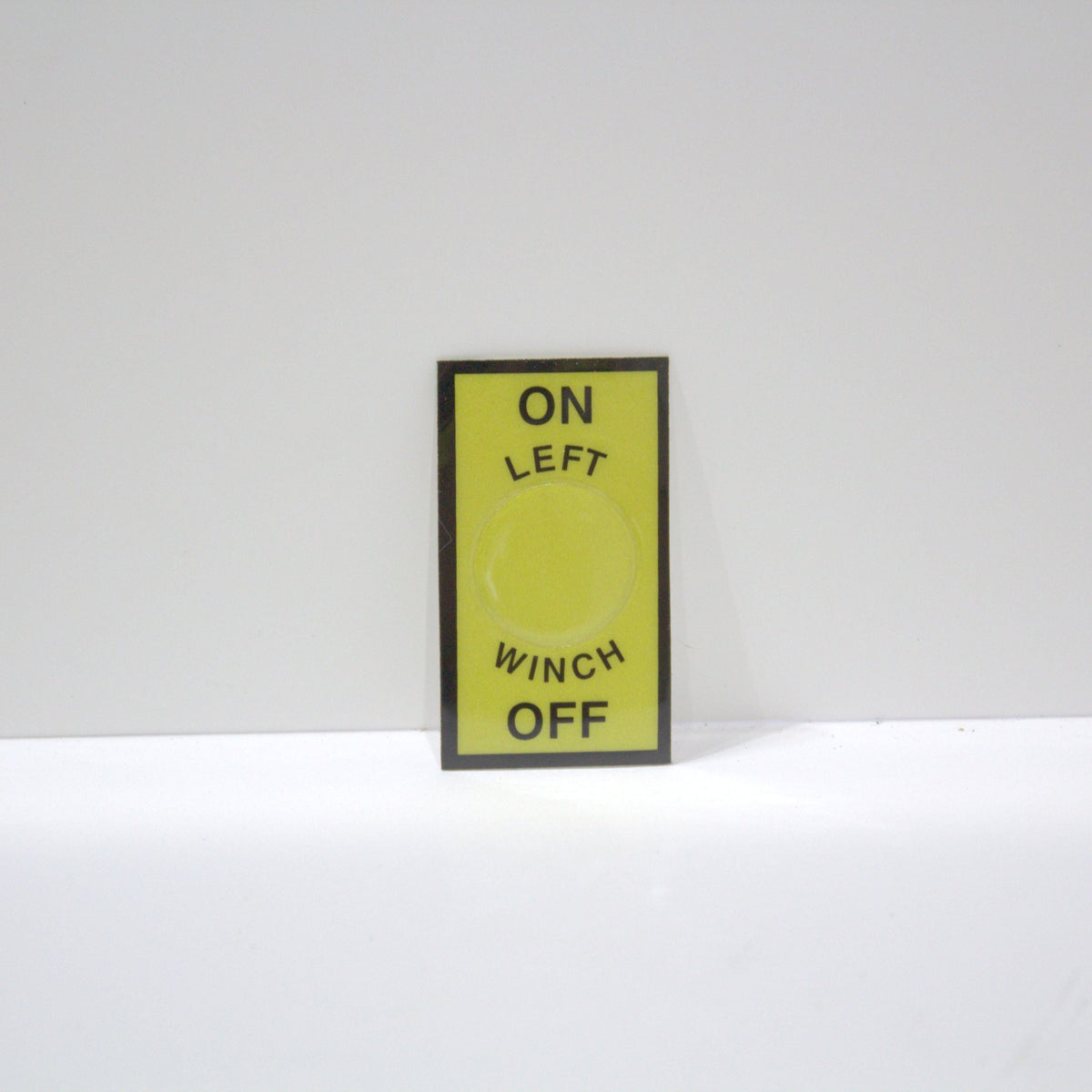 Swick Off Sticker LEFT WINCH ON-OFF STICKER