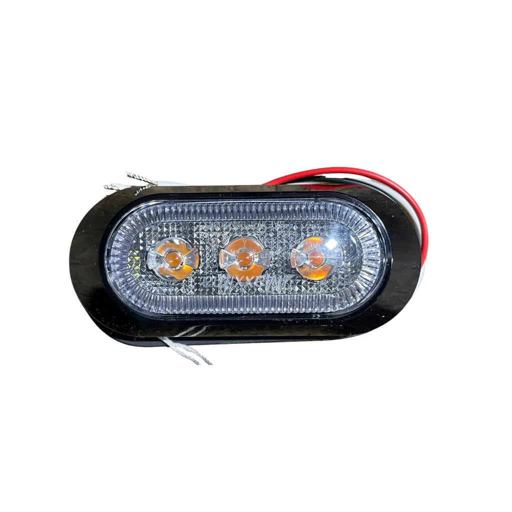 Maxxima M20383YCL Amber Ultra-Thin 3-LED Warning Light