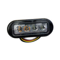 Maxxima M20484YWCL Amber/White 4-LED Warning Light