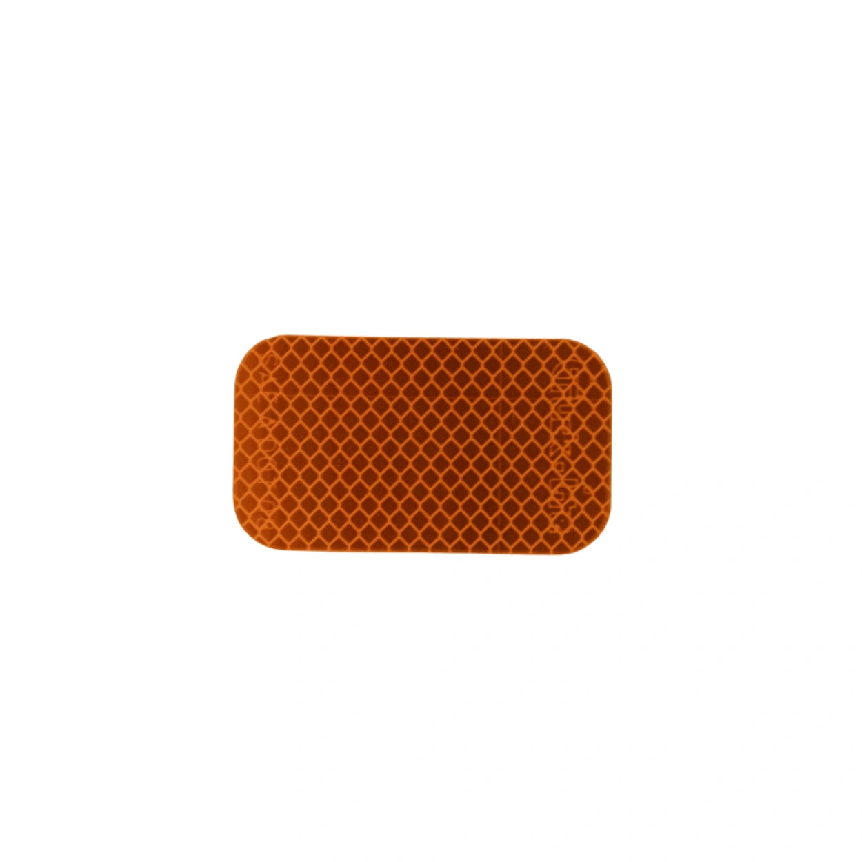 orange reflective sticker for the bed side of an NRC car carrier