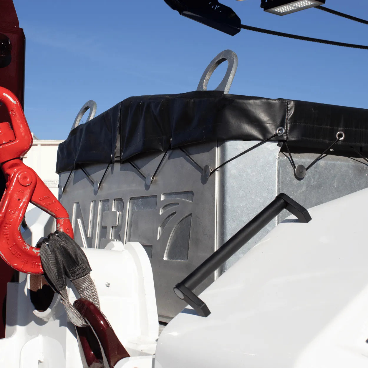 Galvanized Short  Rigging Box - Towing Supplies