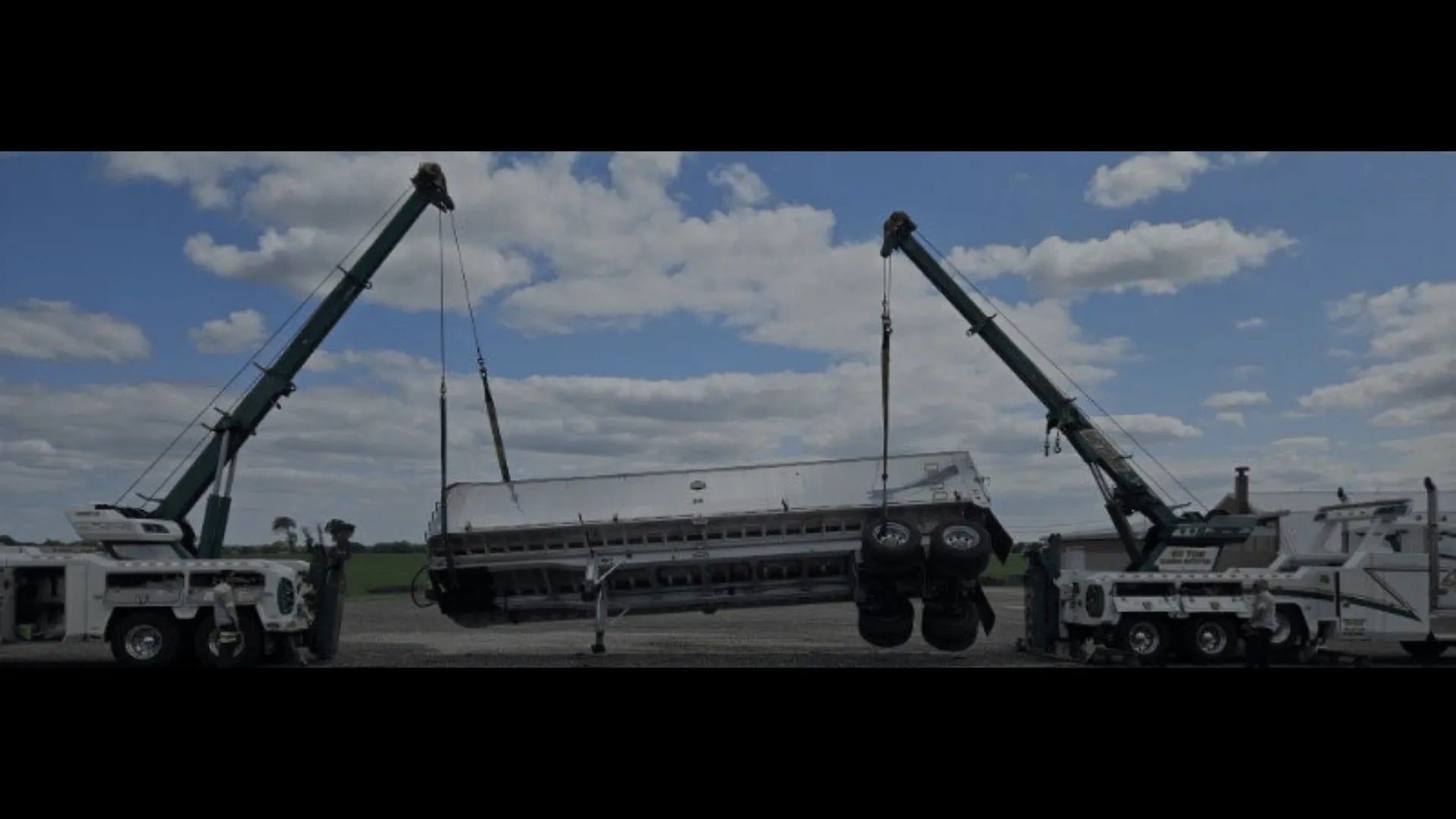 NRC Wreckers Recovering an Overturned Truck