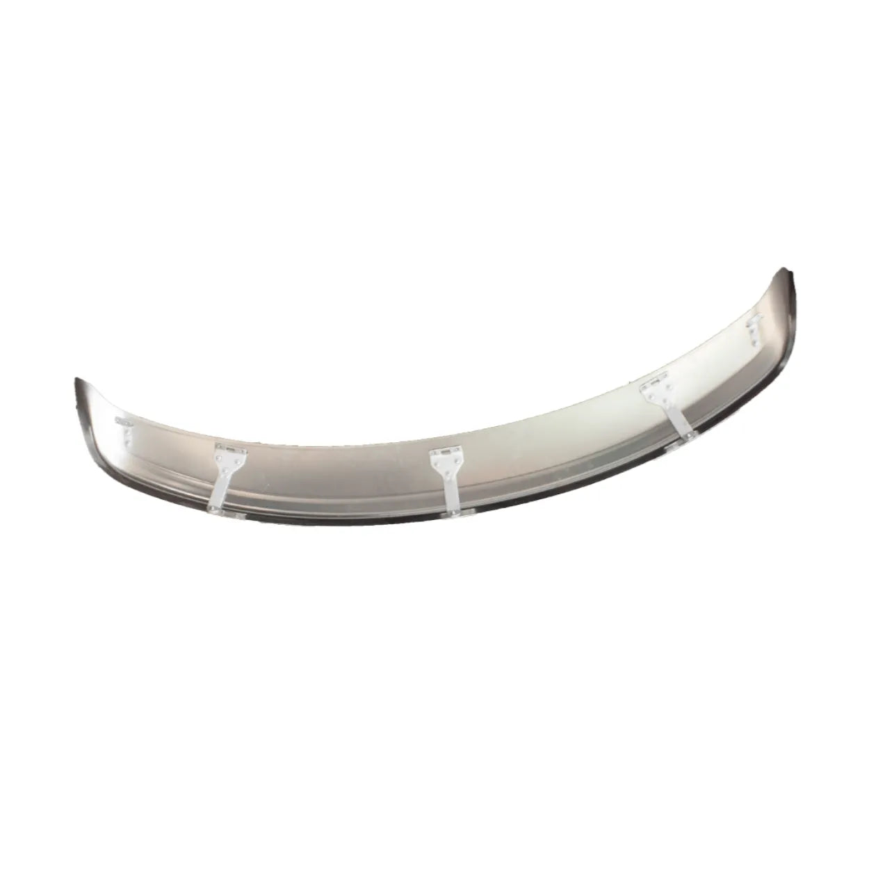 Stainless_Steel_Sun_Visor_-_Paccar R73-6042-100. stainless steel visor for Peterbilt trucks