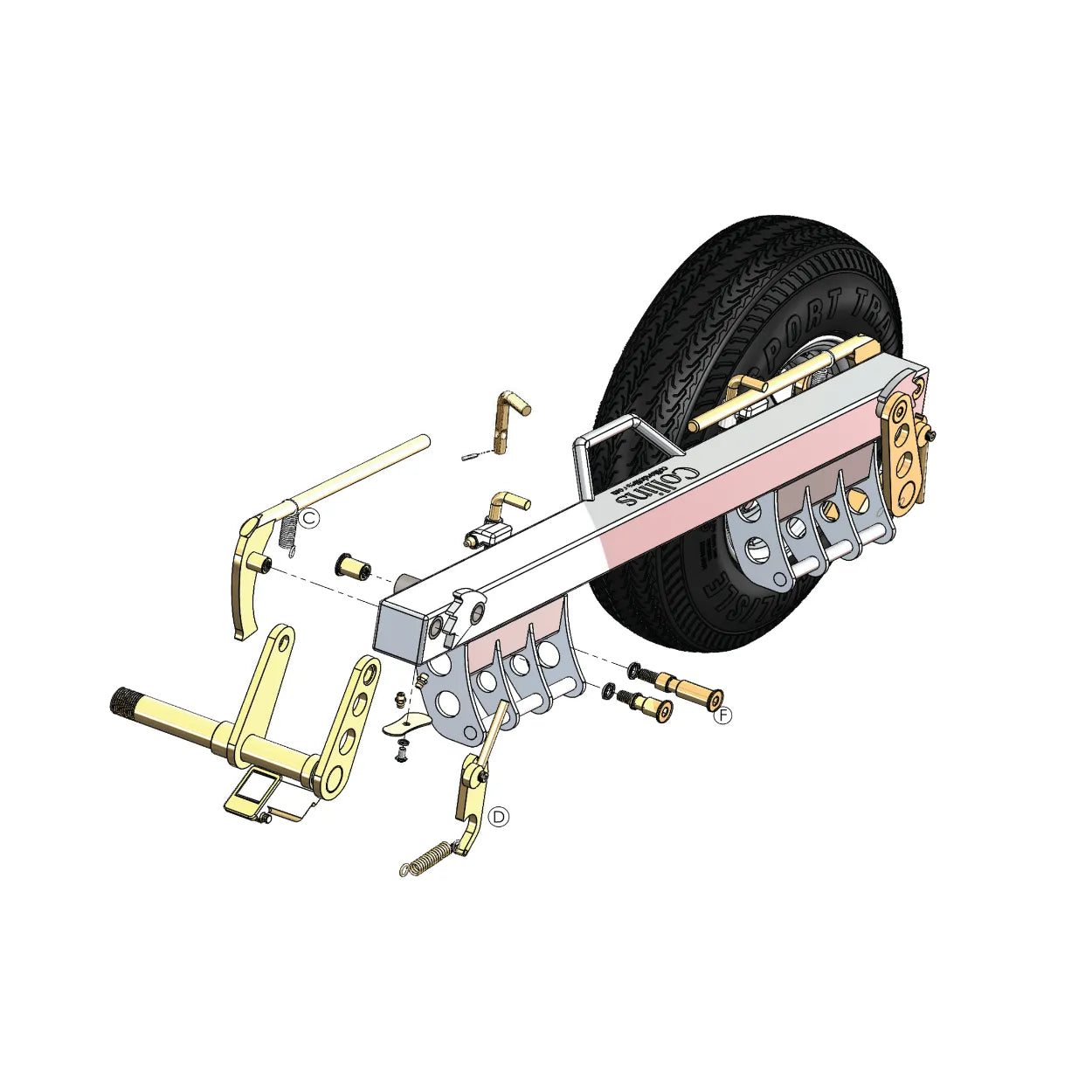 HSD-P5D - SLZ Hi-Speed® Dolly Pro 5.70D