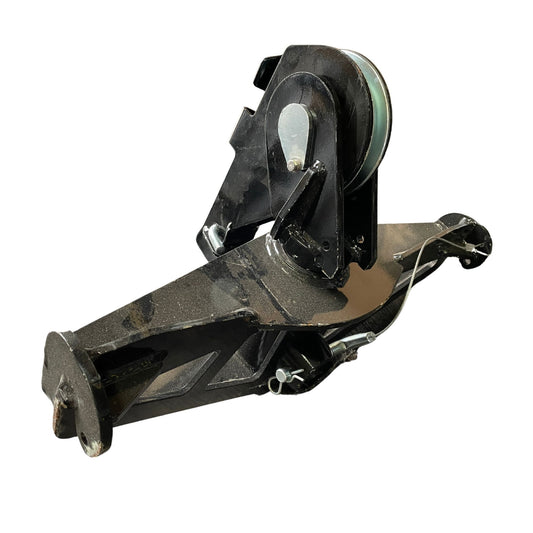 puller assembly for a steel deck of a car carrier