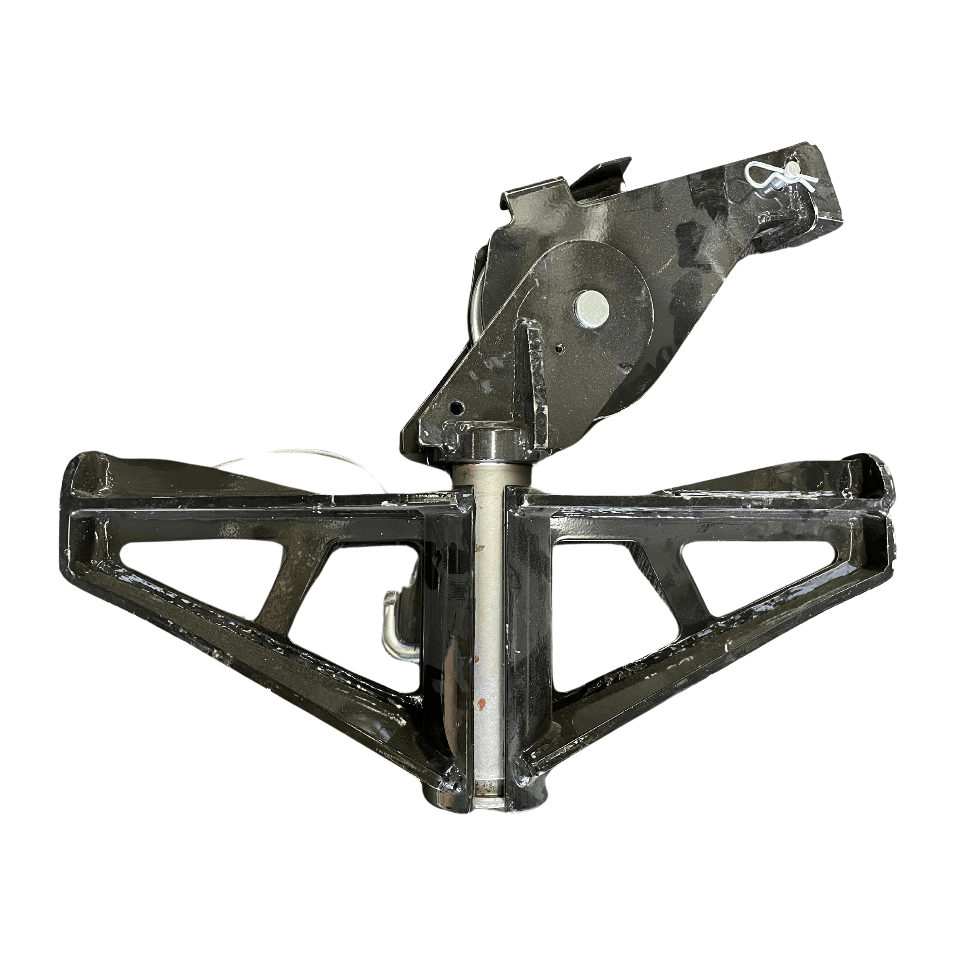 pulley assembly removable steel deck for car carrier