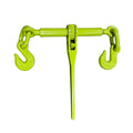 ratchet load binder for safely securing a load. 3/8-1/2 ratchet binder