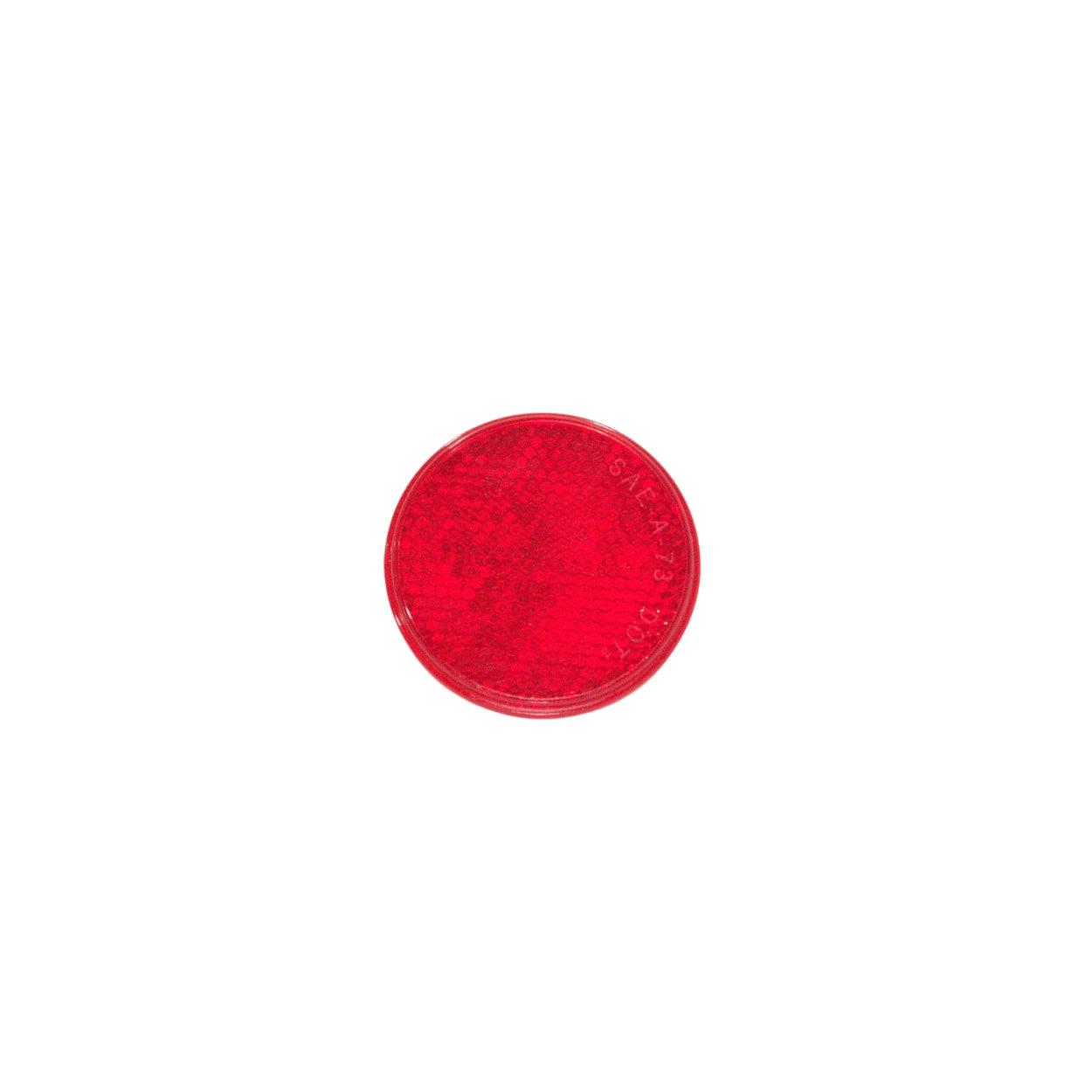 red reflector decal for vehicle safety