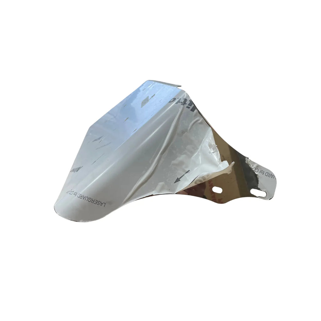 Polished Stainless Steel 13.6" drop Gangster Series Sun Visor