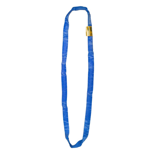 blue round sling - endless loop - blue sling - rigging