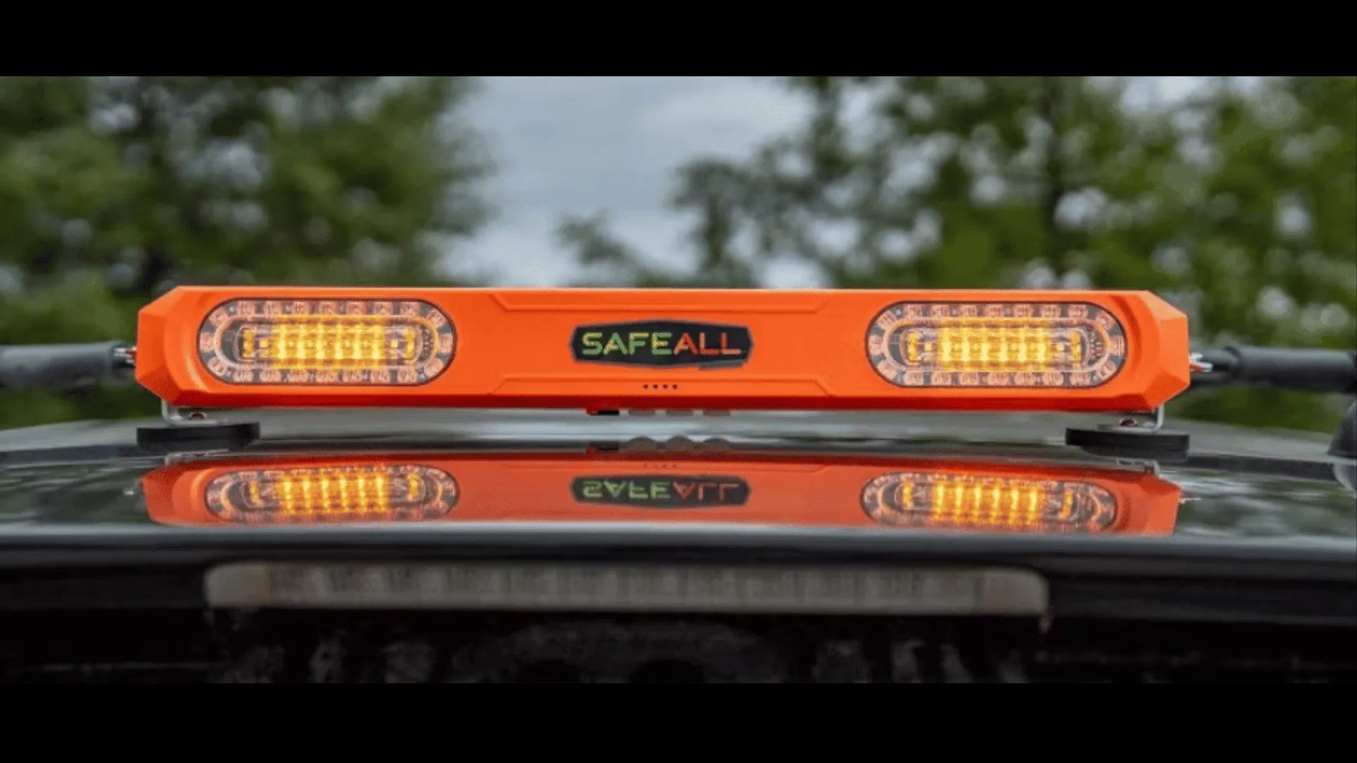 safeall striker wireless tow light lightbar