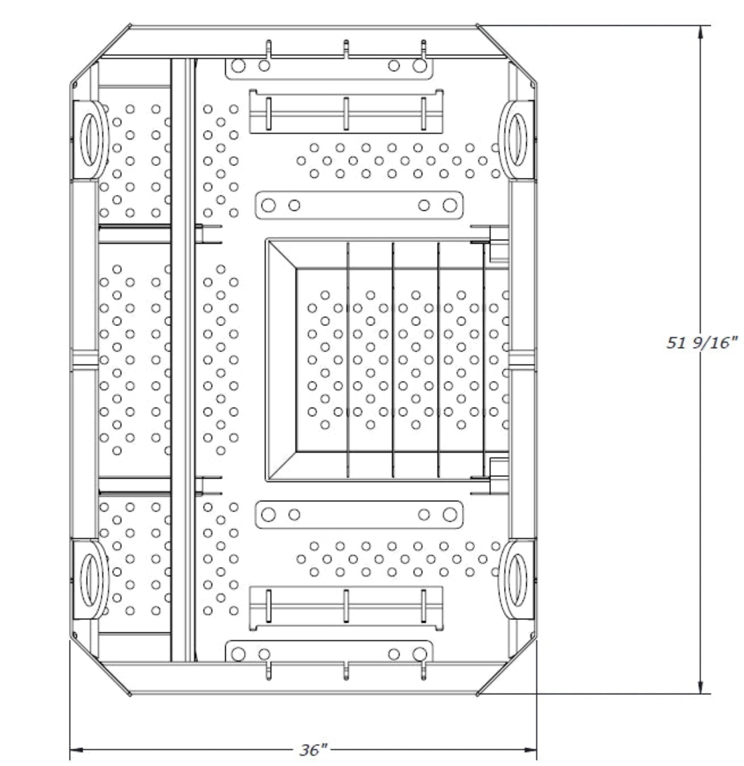 short rigging box compartment dimension sheets