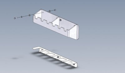 snatch block holder - wrecker storage - snatch blocks