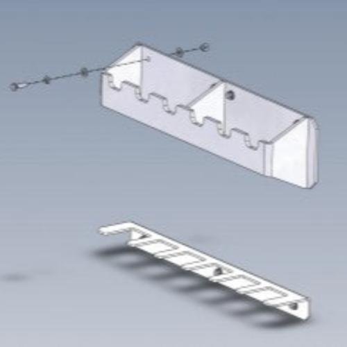snatch block holder - wrecker storage - snatch blocks