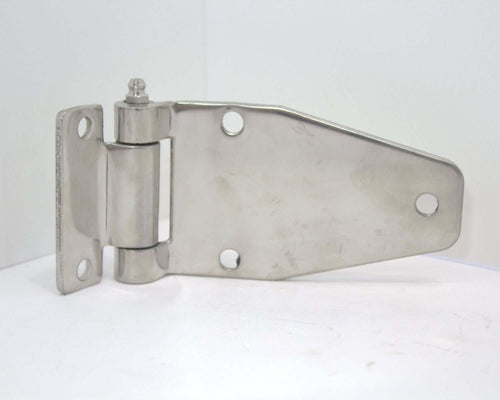 stainless steel hinge with grease fitting